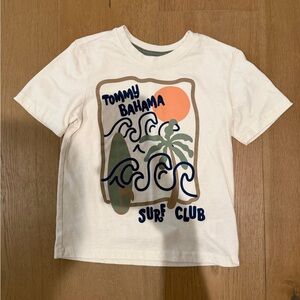 Tommy Bahama Kids Surf Club Tee - Cream and Orange